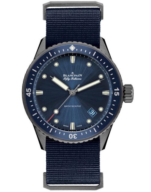 Replica Blancpain Fifty Fathoms Bathyscaphe 5000-0240-NAOA watch